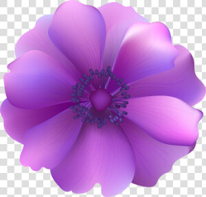 Flower Computer Icons Purple Clip Art   Purple Flower Transparent Background  HD Png Download