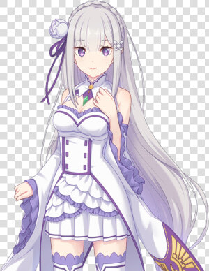 Princess Connect Re   Emilia Re Zero Png  Transparent Png