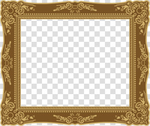 Picture Frame rectangle mirror   กรอบ ห ลุย ส์ Png  Transparent Png