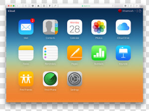 Icloud Calendar Spam   Icloud Page  HD Png Download