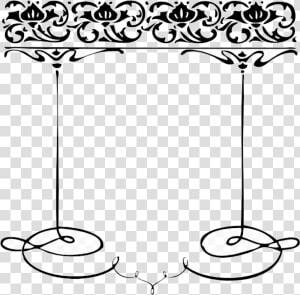 Indian Wedding Clipart Borders And Frames Clip Art   Hindu Wedding Clipart Black And White Png  Transparent Png