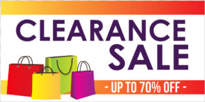 Banner Clearance Sale Png  Transparent Png
