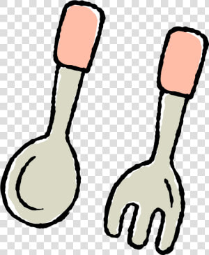 Collection Of Free Forked   Spoon And Fork Clipart  HD Png Download