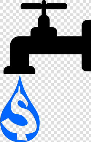 Dripping Water Cliparts   Faucet Bitcoin  HD Png Download