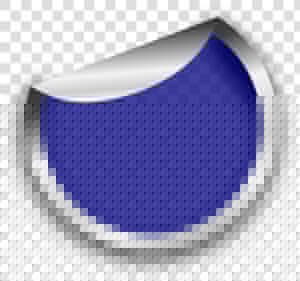 Silver Demo Badge Svg Clip Arts   Crescent  HD Png Download