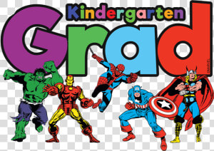 Transparent Kindergarten Graduation Png   Kindergarten Graduation Superheroes Clipart  Png Download
