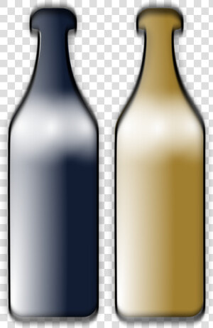 Drunken Wine Bottles Clipart  Vector Clip Art Online    Glass Bottle  HD Png Download