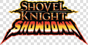 Shovel Knight Showdown Logo  HD Png Download