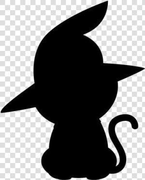 Colorful Halloween Cat Png Clipart   Cartoon Black Halloween Cats  Transparent Png