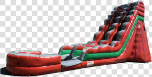 Red Rapids Water Slide   Inflatable  HD Png Download