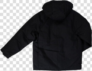 Tough Duck Mens Antarctica Polyfill Parka Black Back   Hoodie  HD Png Download