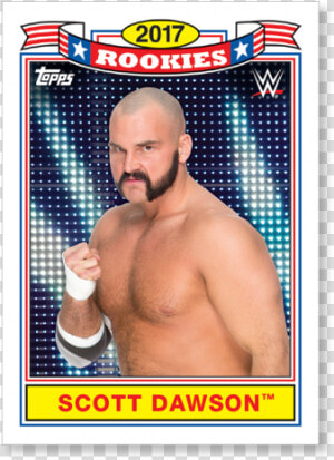 2018 Topps Wwe Heritage Scott Dawson Top Ten Rookies   Shinsuke Nakamura  HD Png Download