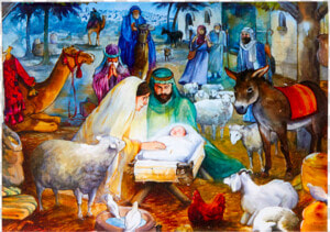 Christ centered Christmas Cards To Send To All Your   Vermont Christmas Company Advent Calendar 156589  HD Png Download