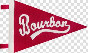 Bourbon Team Pennant   Png Download   Calligraphy  Transparent Png