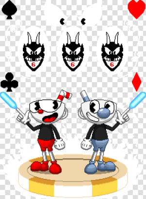 Cuphead And Mugman Sprites   Png Download  Transparent Png