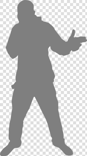 Rapper Cool Rap Free Picture   Rap Silhouette  HD Png Download