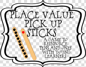 First Grade Wow Place Value Pick Up Sticks Png Popsicle   Make A Model Of Place Value With Using Ice Cream Stick  Transparent Png