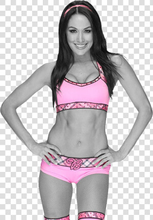 Brie Bella Black And White   Brie Bella Black Pmg  HD Png Download