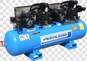 Peerless Air Compressor Single Phase Twin Pump High   Machine  HD Png Download