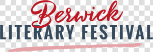 Berwick Literary Festival Logo   Oval  HD Png Download