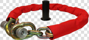 Bulldog Mc100s Chain Lock Ground Anchor   Bracelet  HD Png Download