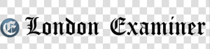 London Examiner   Graphic Design  HD Png Download