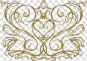 Transparent Huge Freebie   Art Nouveau Style Pattern  HD Png Download