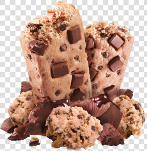 Transparent Chocolate Cookies Clipart   Whey Protein Cookie Dough Bar  HD Png Download