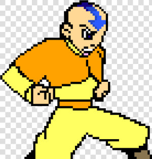 Avatar Aang Pixel Art  HD Png Download