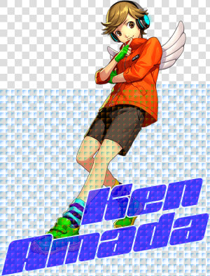 Trading In His Signature Earphones For Headphones    Ken Persona 3 Dancing Moon Night  HD Png Download