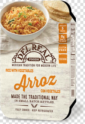 Del Real Arroz Rice With Vegetables  HD Png Download
