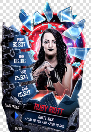 Shattered Fusion Wwe Supercard  HD Png Download