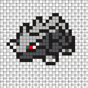 Fire Flower Perler Beads  HD Png Download