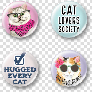 Cat Lover Pin  HD Png Download
