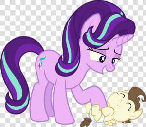 Starlight Glimmer Petting Pound Cake   My Little Cute Dragon  HD Png Download