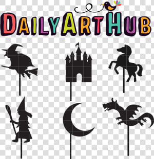 Puppet Fairytale Shadow Clip Art Set Transparent Png   Free Road Signs Clipart  Png Download