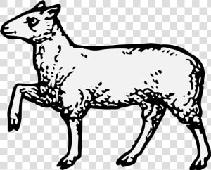 Sheep Heraldic Png  Transparent Png