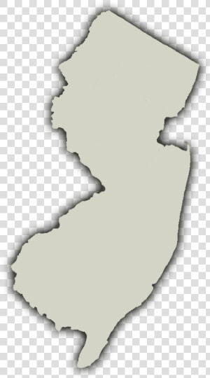 Nj Map Cliparts   New Jersey Map Clipart Gray  HD Png Download