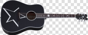 Schecter Robert Smith Acoustic  HD Png Download
