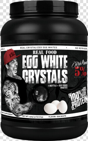 Rich Piana Egg White Crystals  HD Png Download
