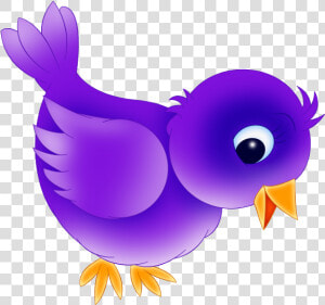 Transparent Bird Outline Png   Cute Bird Cartoon Png  Png Download