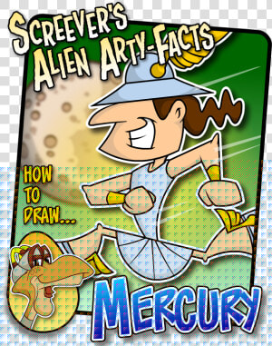 A New Screever S Alien Arty facts   Cartoon  HD Png Download