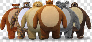 Transparent Kanye Bear Png   Tiny Headed Kingdom Animals  Png Download