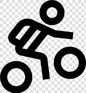 Cycling Mountain Bike Icon   Mountain Biker Icon  HD Png Download