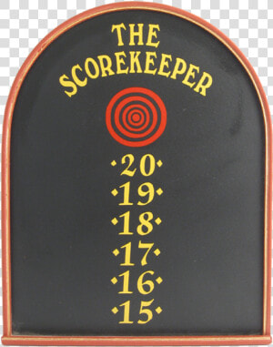 Handcrafted Framed Scorekeeper Chalkboard   Circle  HD Png Download