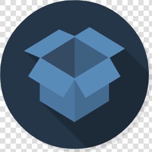 Dropbox Icon Vector   Box Flat Design Png  Transparent Png