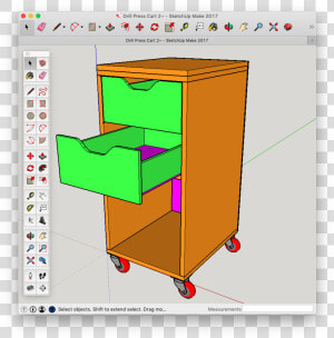 Draw Cabinets In Sketchup  HD Png Download