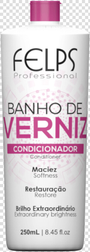 Felps Professional Banho De Verniz Brilho Shampoo    Lip Care  HD Png Download