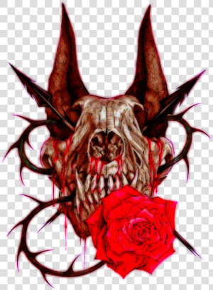 Animal Groups Roleplay Wiki   Wolf Skull Tattoo Designs  HD Png Download