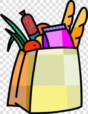 Vector Illustration Of Supermarket Grocery Store Shopping   Shopping Bags Clip Art  HD Png Download